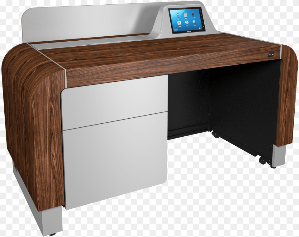 Computer Desk, Furniture, Table, Electronics, Mailbox Png Image