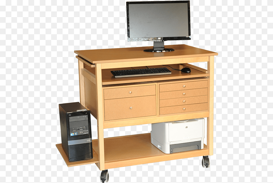 Computer Desk, Pc, Hardware, Furniture, Electronics Free Transparent Png