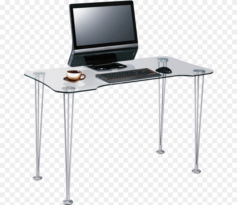 Computer Desk, Pc, Laptop, Table, Furniture Free Png Download