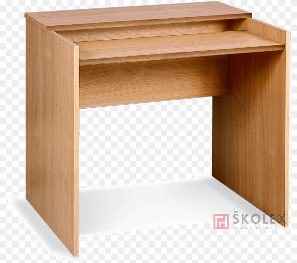 Computer Desk Mikoleta Stl Pod Pota, Drawer, Furniture, Plywood, Table Free Transparent Png