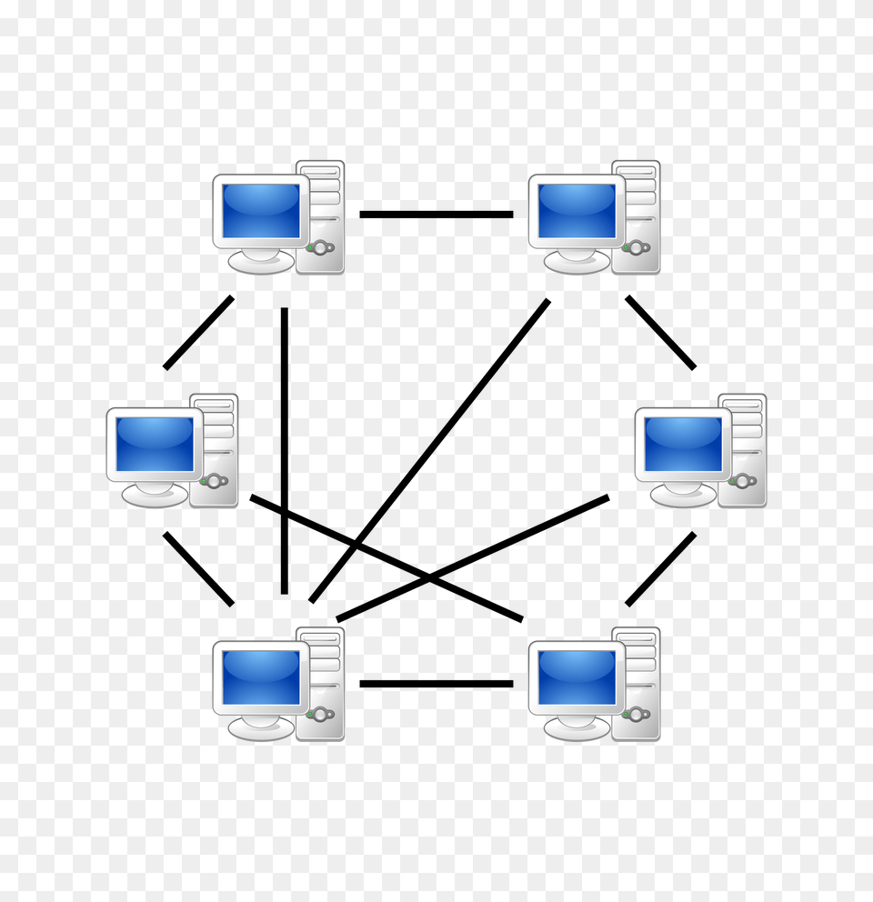 Computer Diagram Clip Art, Electronics, Pc, Hardware, Network Png Image