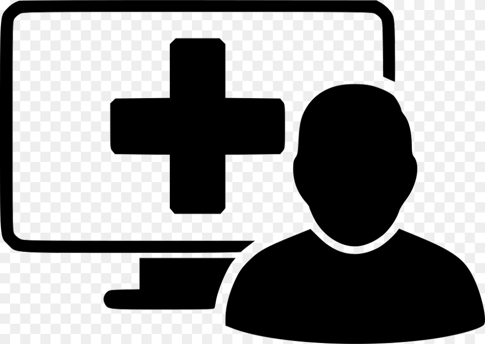 Computer Doctor Svg Icon Computer User Icon, Cross, Symbol Free Png