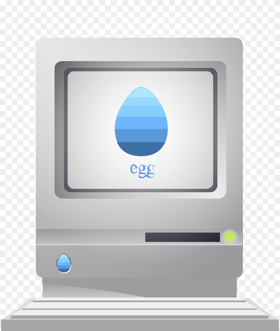 Computer Egg Clipart, Computer Hardware, Electronics, Hardware, Monitor Png