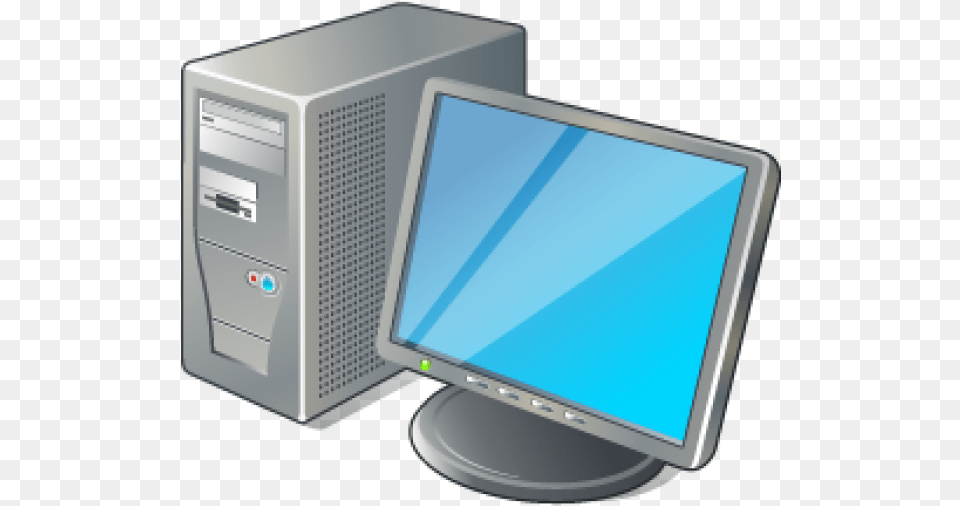 Computer Cartoon Computer Icon, Electronics, Pc, Computer Hardware, Hardware Free Png Download