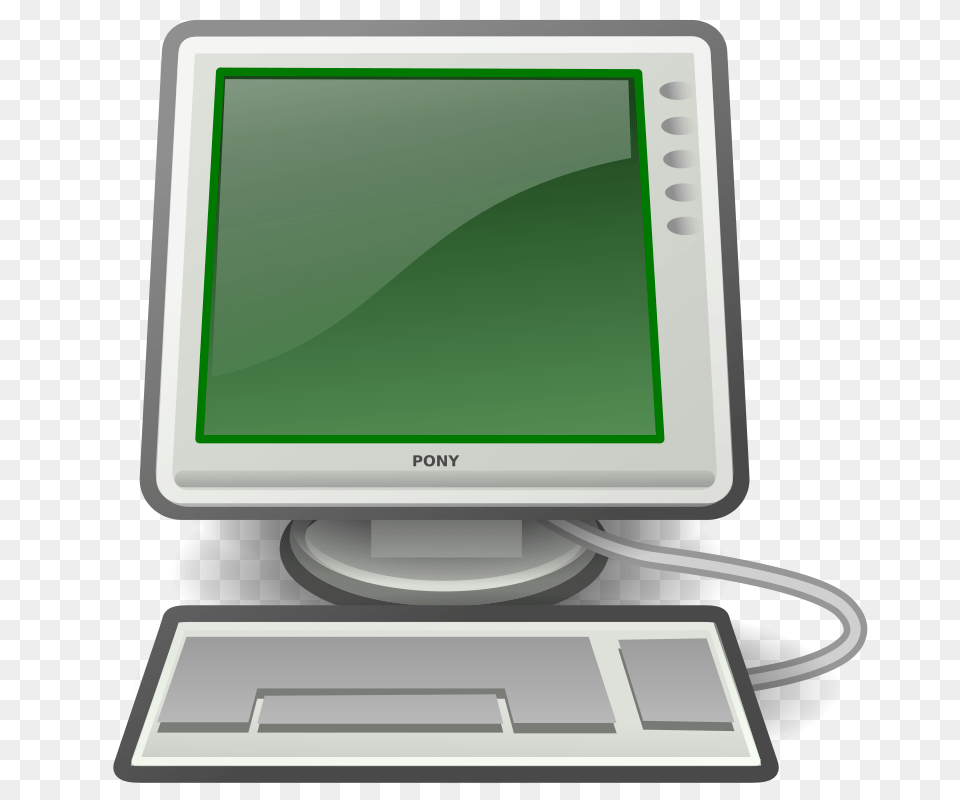 Computer Green, Electronics, Pc, Desktop, Screen Free Png Download