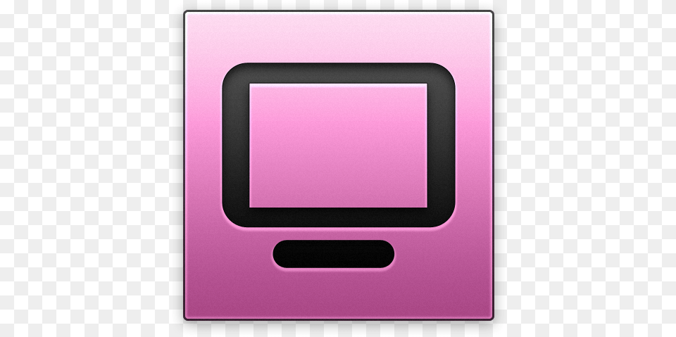 Computer Icon Horizontal, Purple, Computer Hardware, Electronics, Hardware Free Png Download