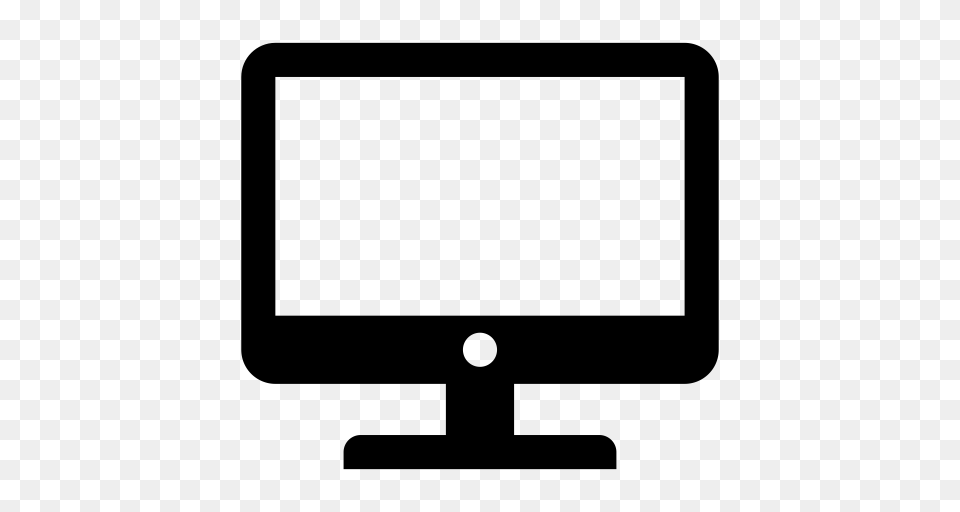 Computer Icon With And Vector Format For Unlimited, Gray Free Png Download