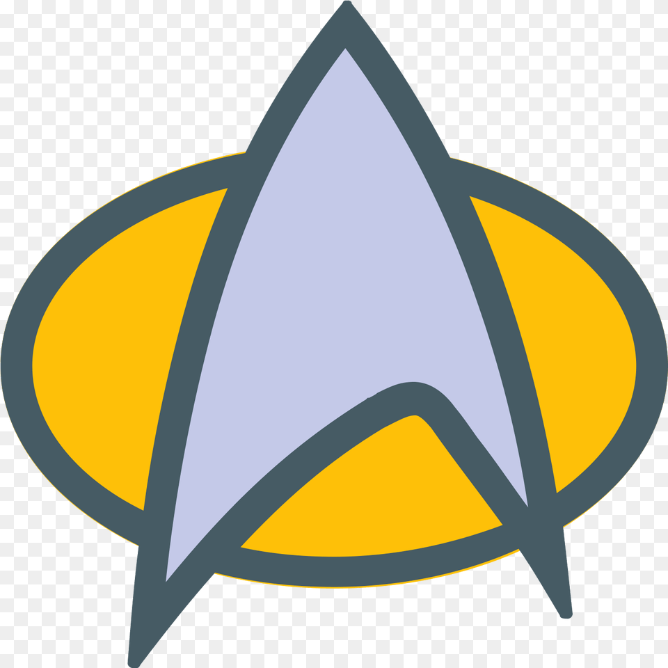 Computer Icons Badge Symbol Star Trek Co Star Trek Comm Badge, Logo, Clothing, Hat Free Png
