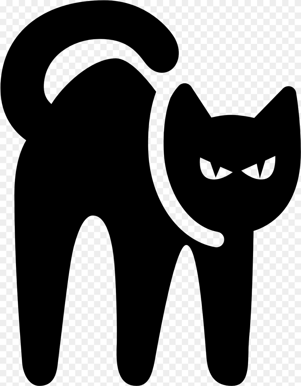 Computer Icons Cat Clip Art Black Cat Icon, Gray Png Image
