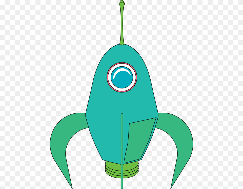 Computer Icons Spacecraft Rocket Outer Space Green, Alien, Animal, Sea Life Free Png Download