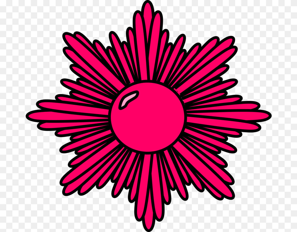 Computer Icons Drawing Starburst, Daisy, Flower, Plant, Dahlia Free Png Download