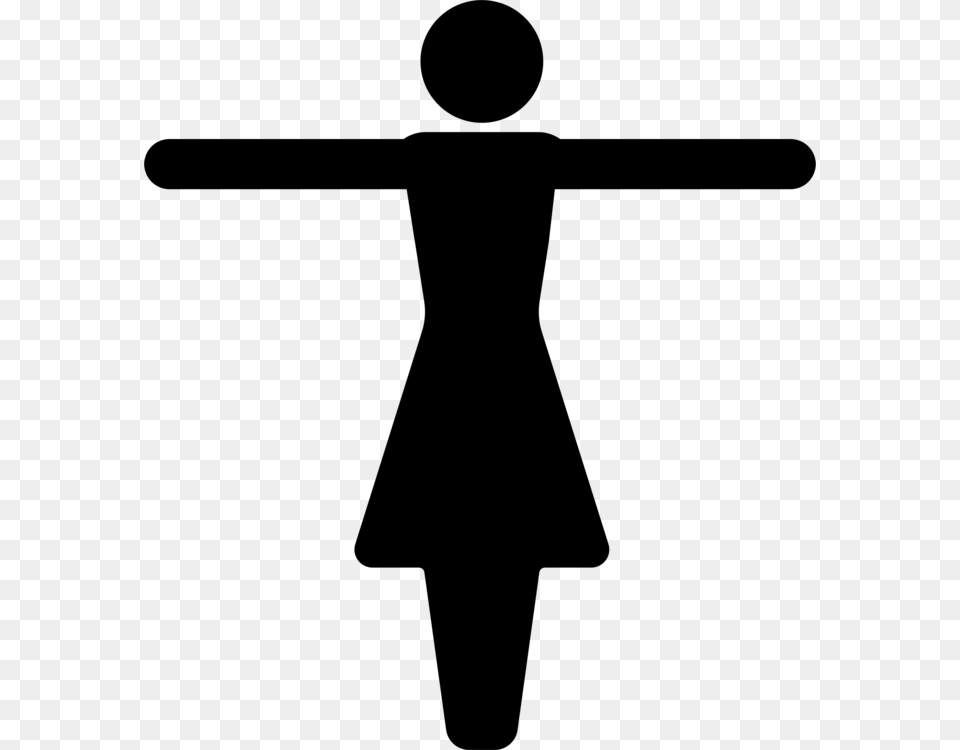 Computer Icons Gender Symbol Female Arm, Gray Png