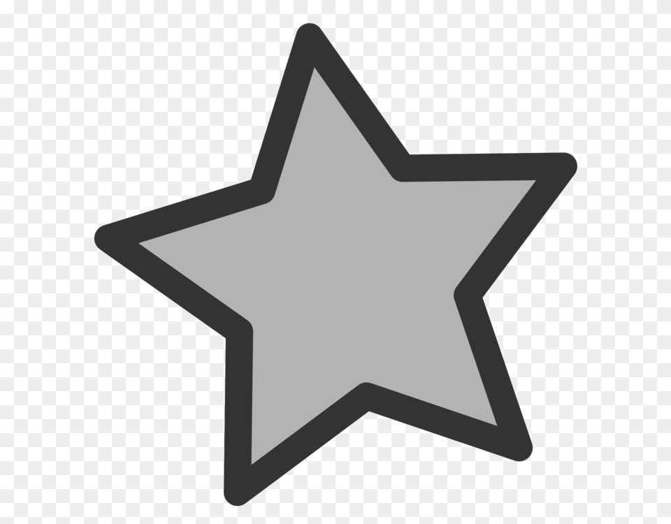 Computer Icons Grey Star Silver Color, Star Symbol, Symbol, Blackboard Free Png Download