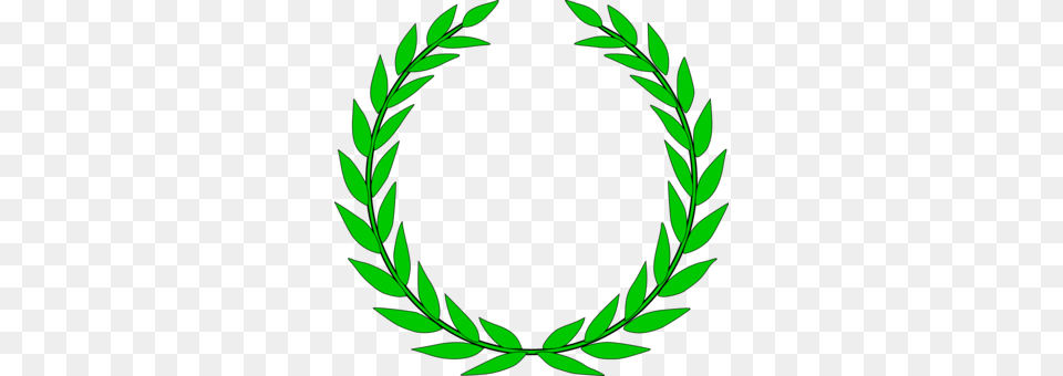 Computer Icons Laurel Wreath Crown Leaf, Green, Emblem, Symbol Png Image