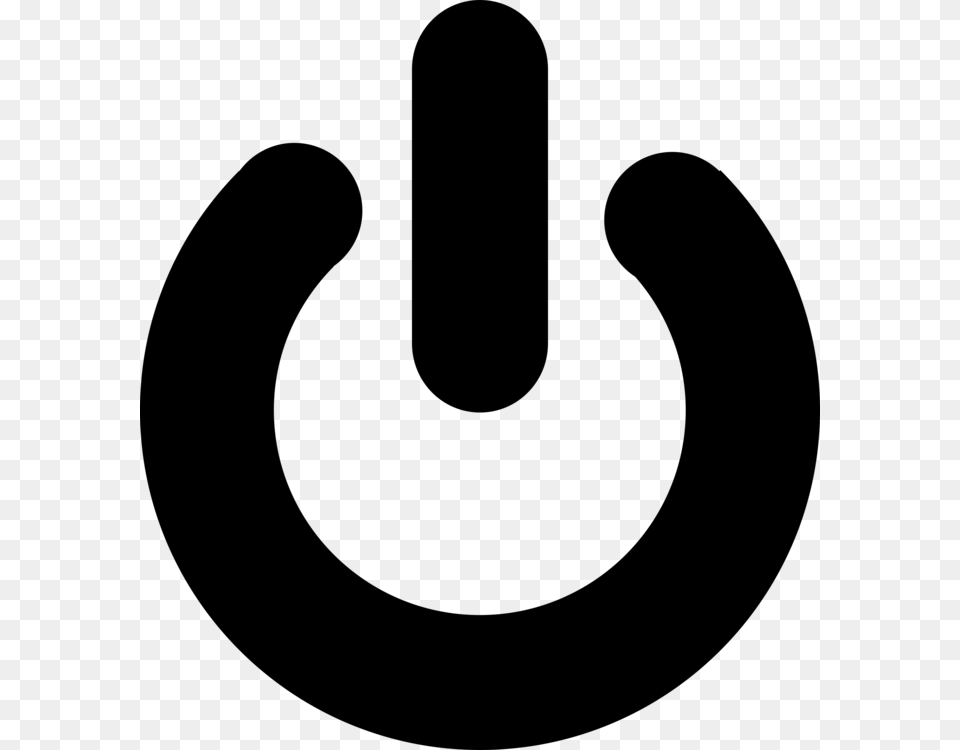 Computer Icons Power Symbol Logo Button Download, Gray Free Transparent Png