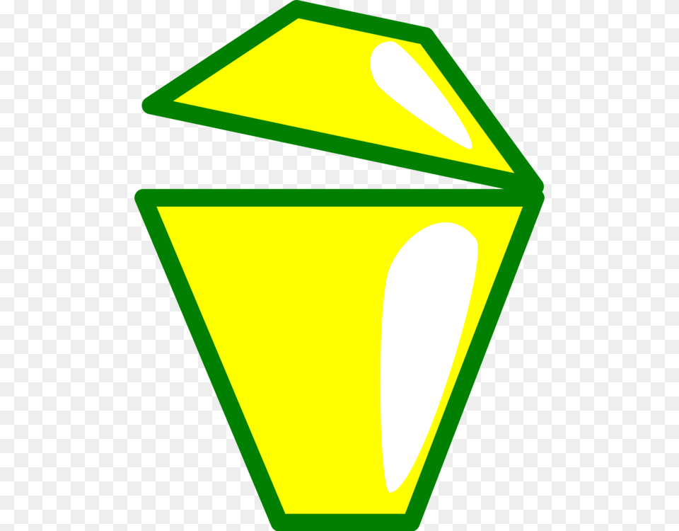 Computer Icons Rubbish Bins Waste Paper Baskets Lid, Triangle Free Png Download
