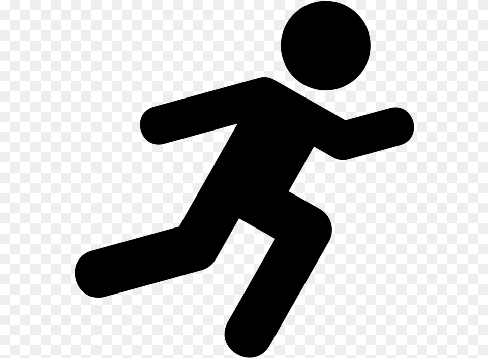 Computer Icons Running Icon Design Jogging Symbol Running Icon, Gray Png