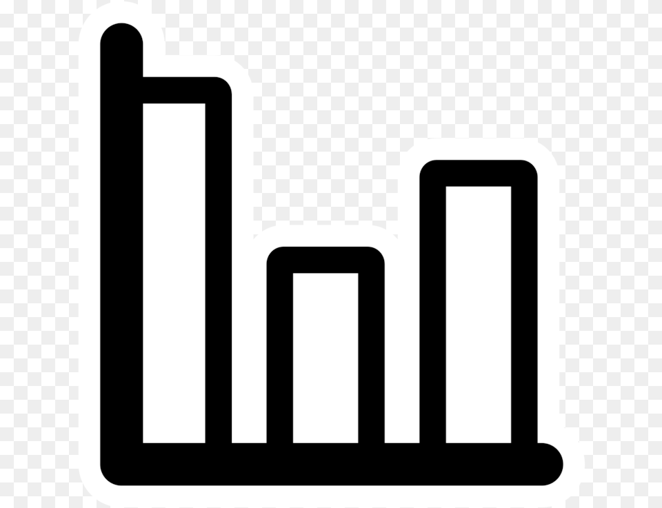 Computer Icons Statistics Bar Chart Statistics Clipart Black And White, Smoke Pipe, Text Free Transparent Png