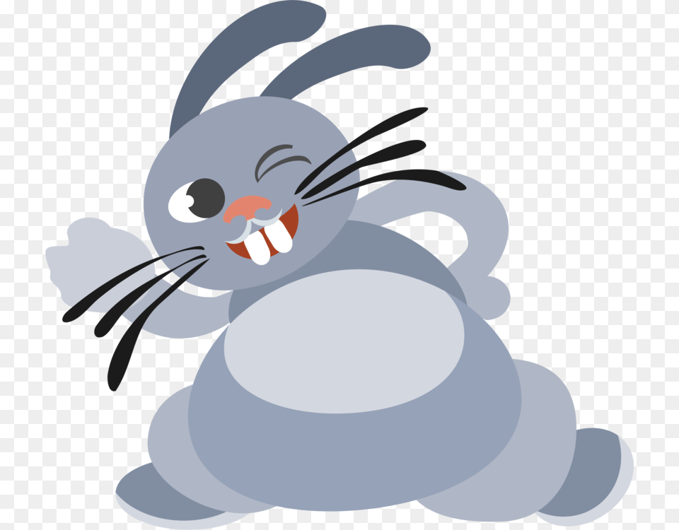 Computer Icons Steemit Chocolate Bunny Easter Bunny Cartoon, Animal, Mammal, Rabbit, Nature Free Png Download