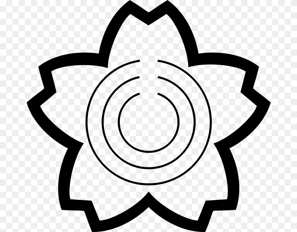 Computer Icons Taiwan Flower Drawing Seal Tree Topper Coloring Page, Gray Free Transparent Png