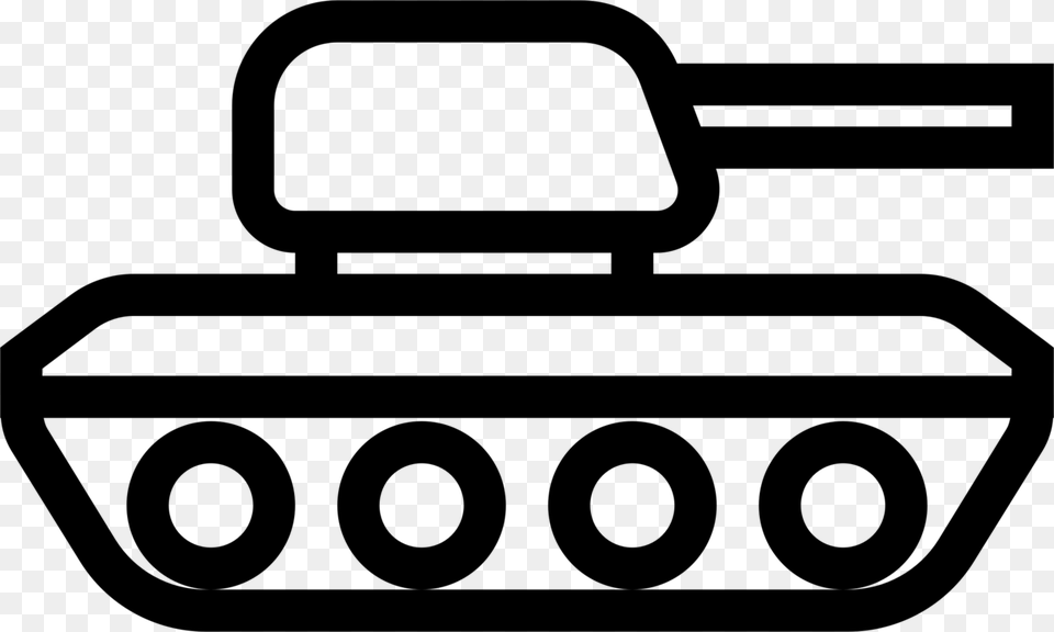 Computer Icons Tank Symbol Download Armoured Fighting Vehicle, Gray Free Png