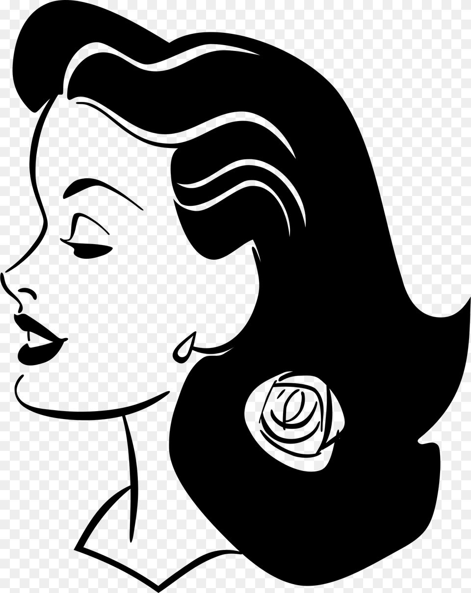 Computer Icons Woman Desktop Wallpaper Clip Art Woman Profile Clip Art, Gray Free Png Download