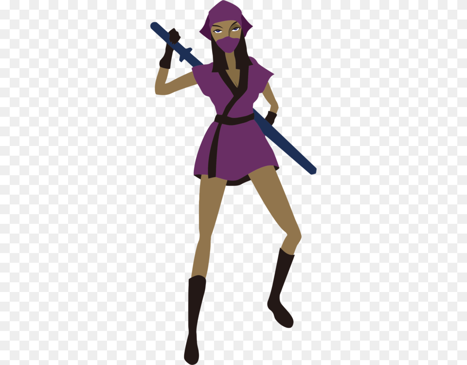 Computer Icons Woman Ninja Female Kunoichi, Adult, Person, People, Face Free Transparent Png