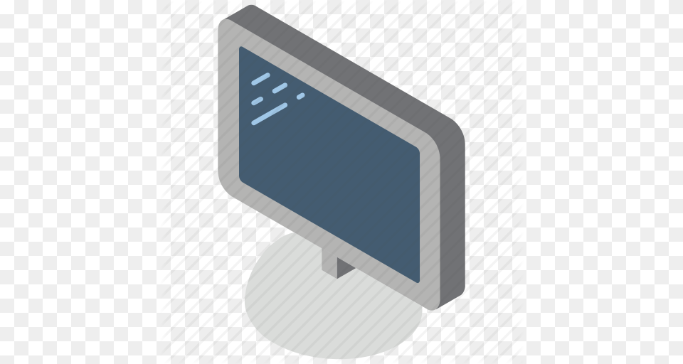Computer Iso Isometric Old Tech Technology Icon, Computer Hardware, Electronics, Hardware, Monitor Png