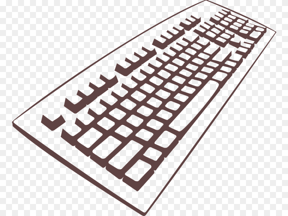 Computer Keyboard Clipart, Computer Hardware, Computer Keyboard, Electronics, Hardware Png