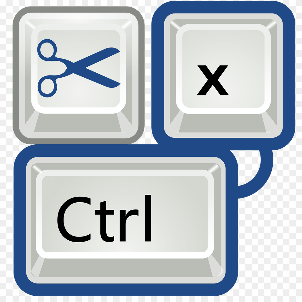 Computer Keyboard Shortcut To Cut All Clipart, Text, Symbol Free Transparent Png
