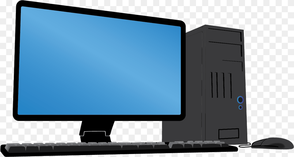 Computer Led Backlit Lcd Display, Electronics, Pc, Desktop, Computer Hardware Free Transparent Png