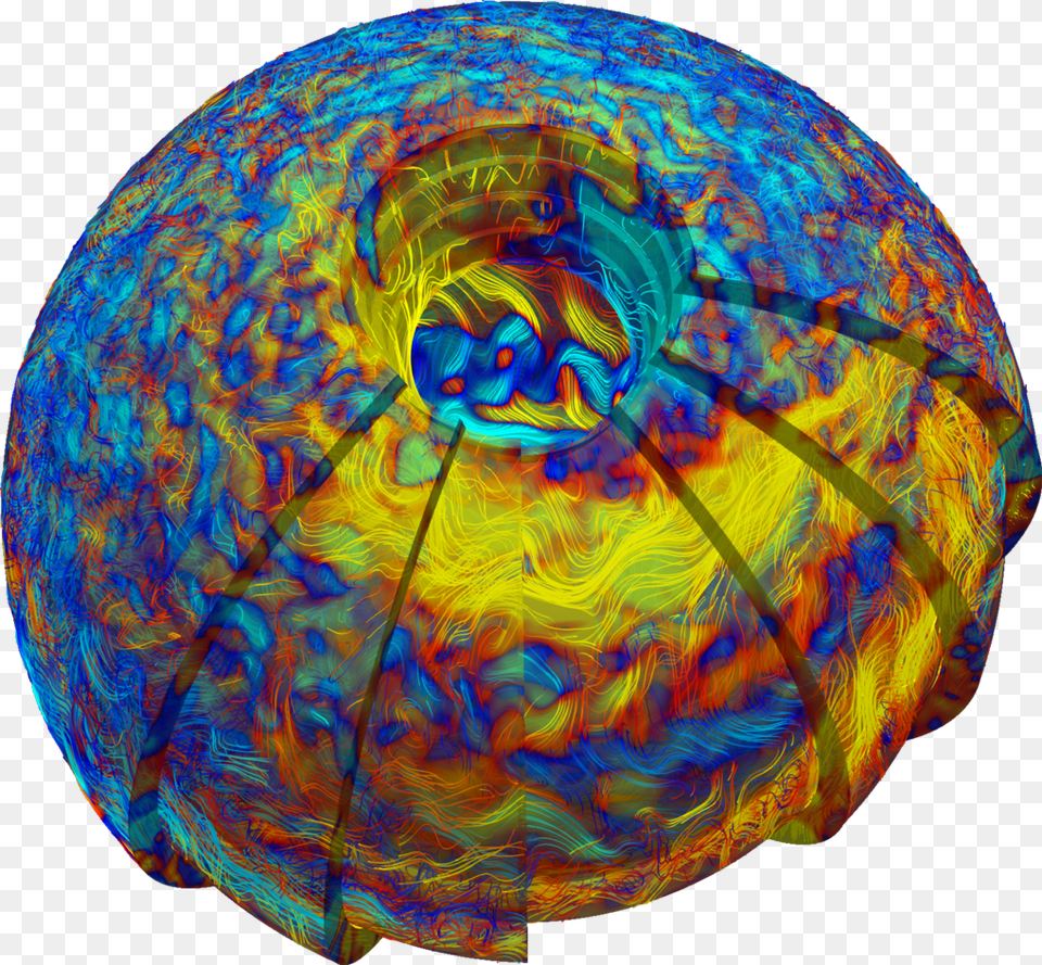 Computer Model Of The Magnetic Fields In A Fast Rotating Circle, Accessories, Sphere, Pattern, Ornament Png
