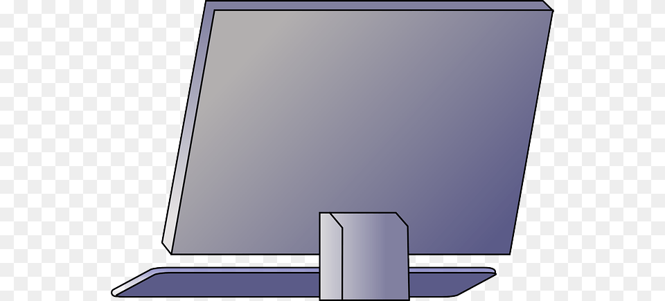 Computer Monitor Back Keyboard Personal Pc Person Back Of A Computer Monitor, Electronics, Screen, Computer Hardware, Hardware Png Image