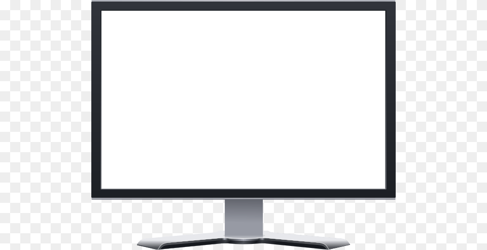 Computer Monitor Blank Clip Art, Computer Hardware, Electronics, Hardware, Screen Free Png Download