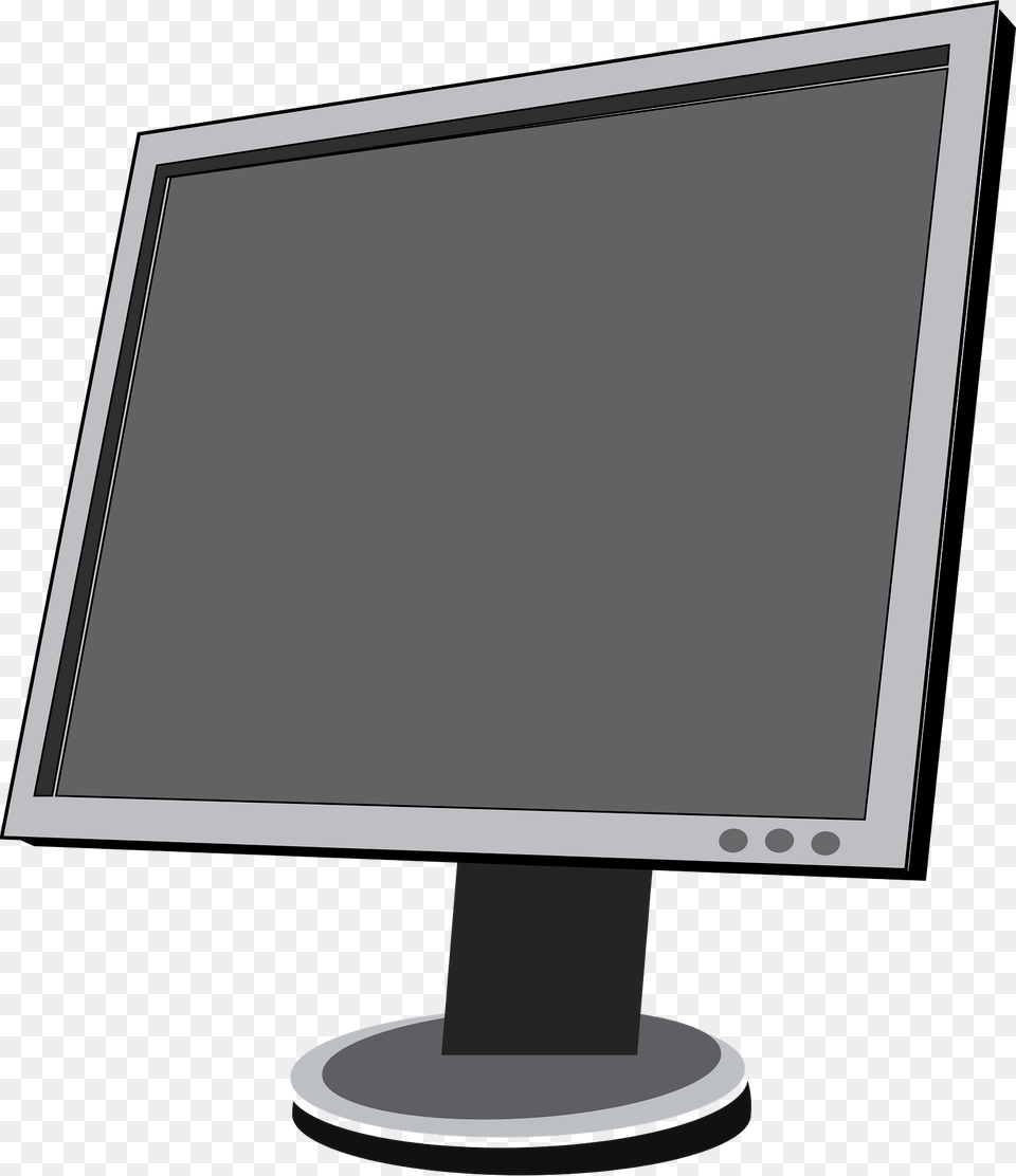 Computer Monitor Clipart, Computer Hardware, Electronics, Hardware, Screen Free Png Download