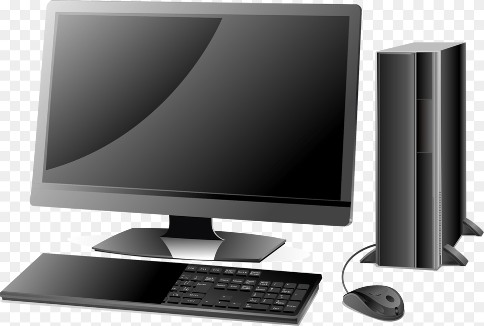 Computer Monitordesktop Computerdisplay Device Monitor On Desk, Electronics, Pc, Computer Hardware, Desktop Png