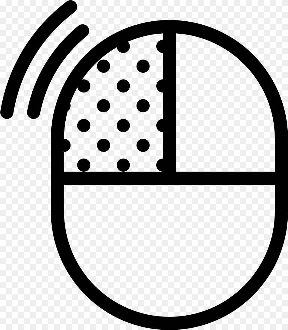 Computer Mouse, Gray Png Image