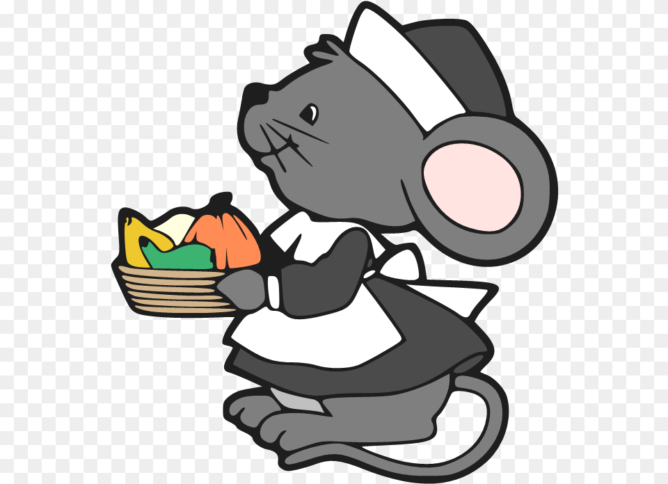 Computer Mouse Cat Image High Quality Clipart Pilgrim Mouse Clipart, Baby, Person, Cartoon, Animal Free Png Download
