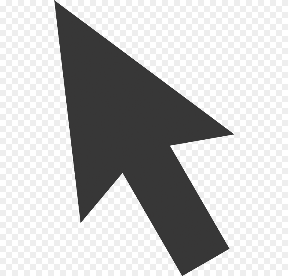 Computer Mouse Cursor Image Mouse Arrow Icon, Triangle Free Transparent Png