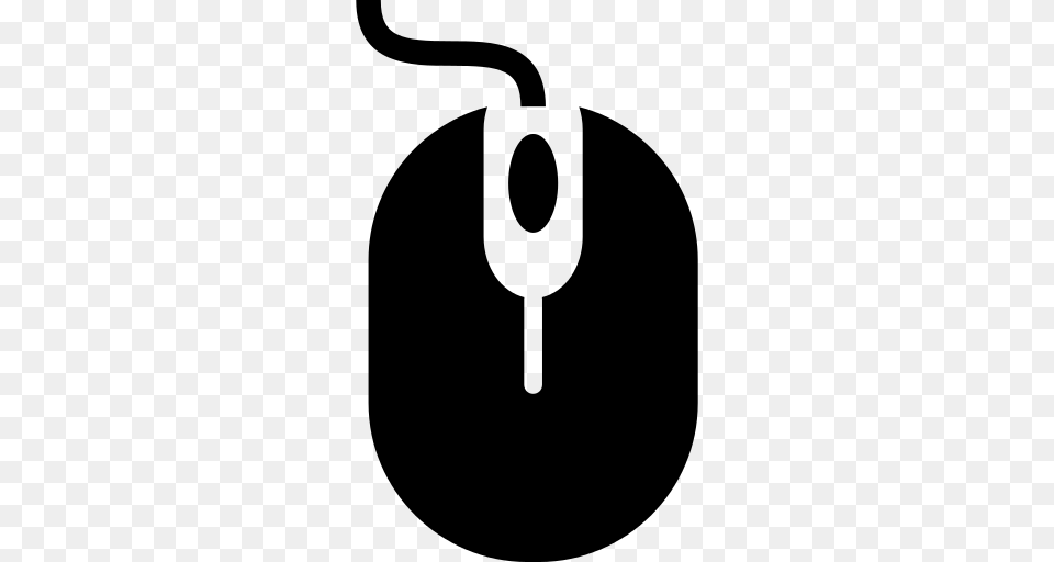 Computer Mouse Icon, Gray Png Image
