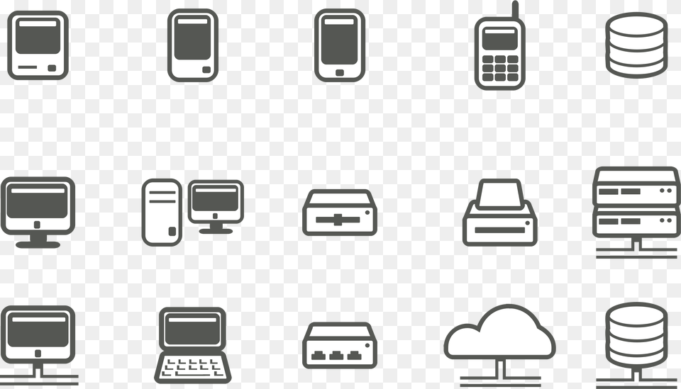 Computer Network Icons, Electronics, Phone, Mobile Phone, Hardware Free Png