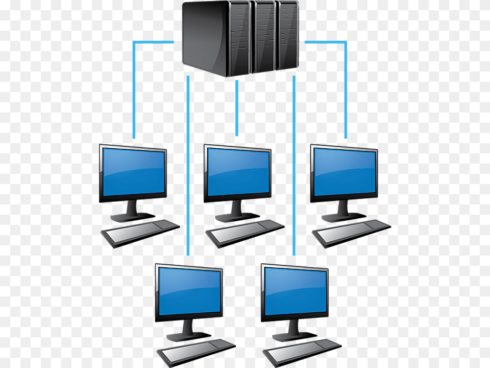 Computer Network Network Computer Transparent Lan Type Of Computer Network, Electronics, Pc, Computer Hardware, Hardware Free Png Download
