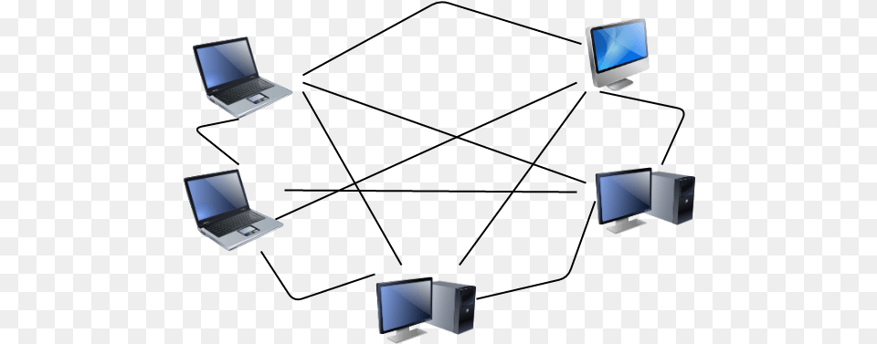 Computer Network Topology Hybrid Topology Hybrid Topology, Electronics, Laptop, Pc, Computer Hardware Png