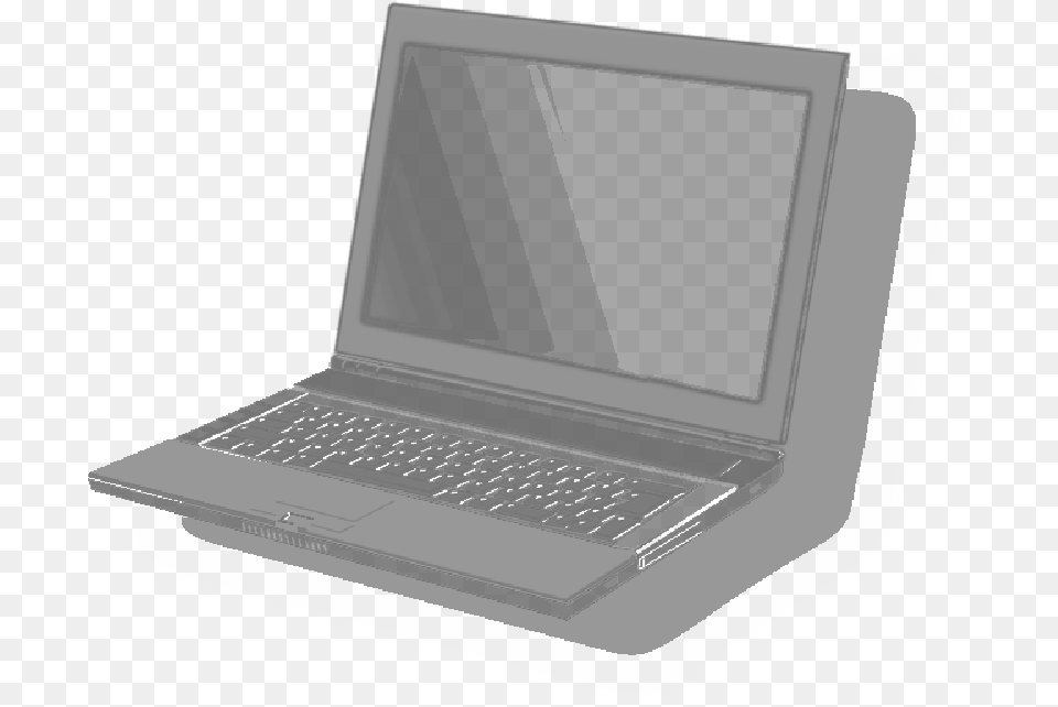 Computer Notebook Laptop Cartoon Portable Netbook, Electronics, Pc, Computer Hardware, Hardware Free Png