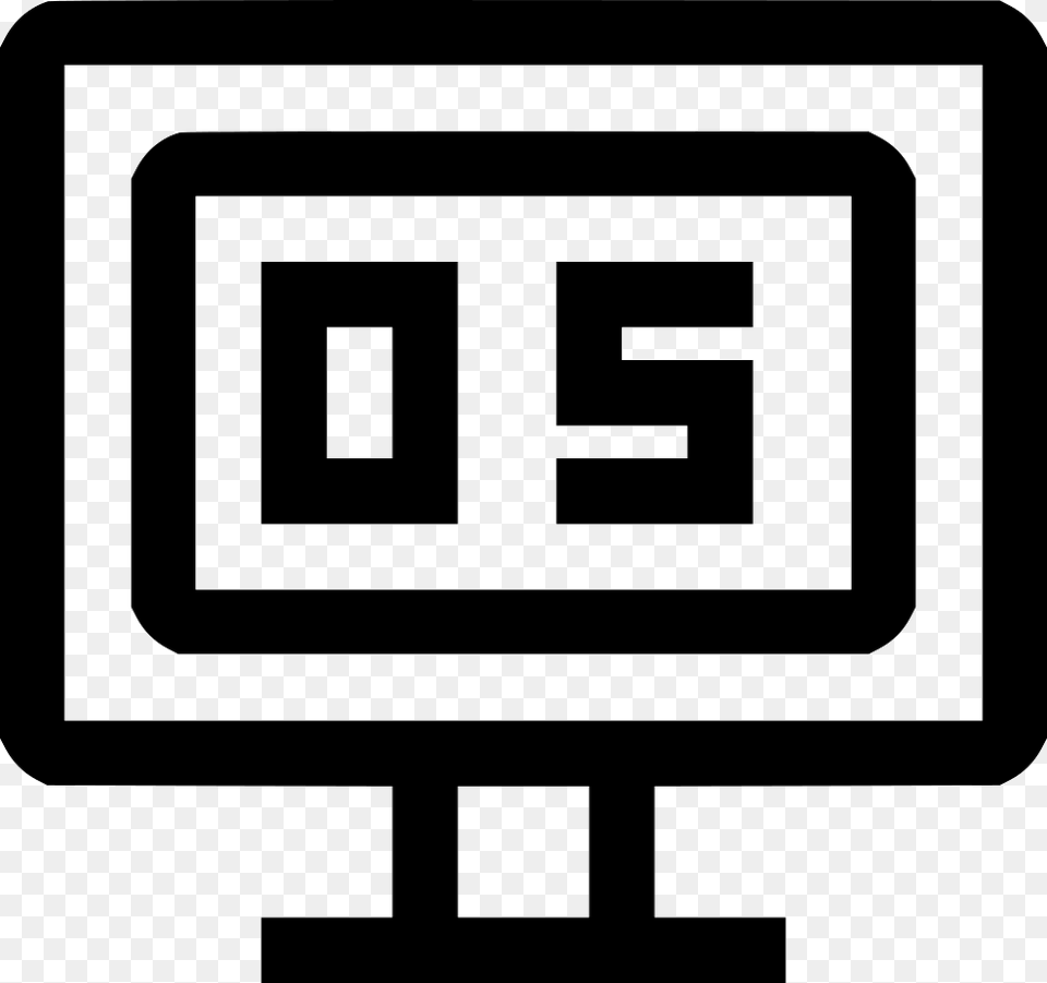 Computer Operating System Device Hardware Os Screen Computer, Sign, Symbol, Electronics, Computer Hardware Free Png Download