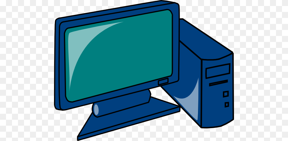 Computer Pc Clip Art, Electronics, Computer Hardware, Desktop, Hardware Png Image