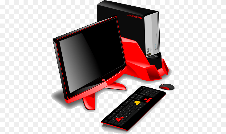 Computer Pc Download Gaming Computer Clipart, Electronics, Computer Hardware, Computer Keyboard, Hardware Png Image