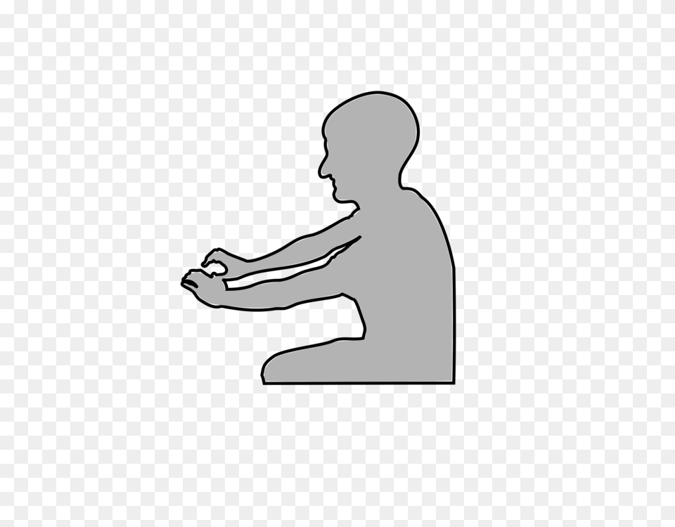 Computer Programming Thumb Computer Icons Pair Programming Kneeling, Person, Silhouette, Adult Free Png Download