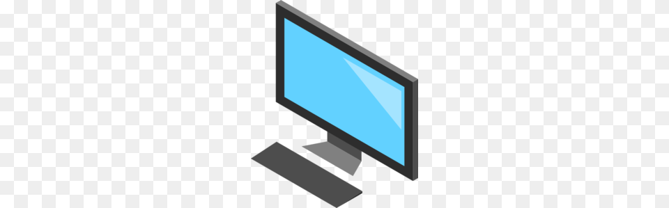 Computer Screen And Keyboard Clip Art, Computer Hardware, Electronics, Hardware, Pc Png Image