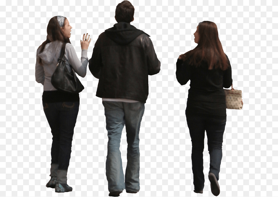 Computer Software Person People Walking, Accessories, Handbag, Long Sleeve, Coat Free Png Download